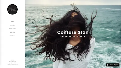 Website Kapsalon Stan